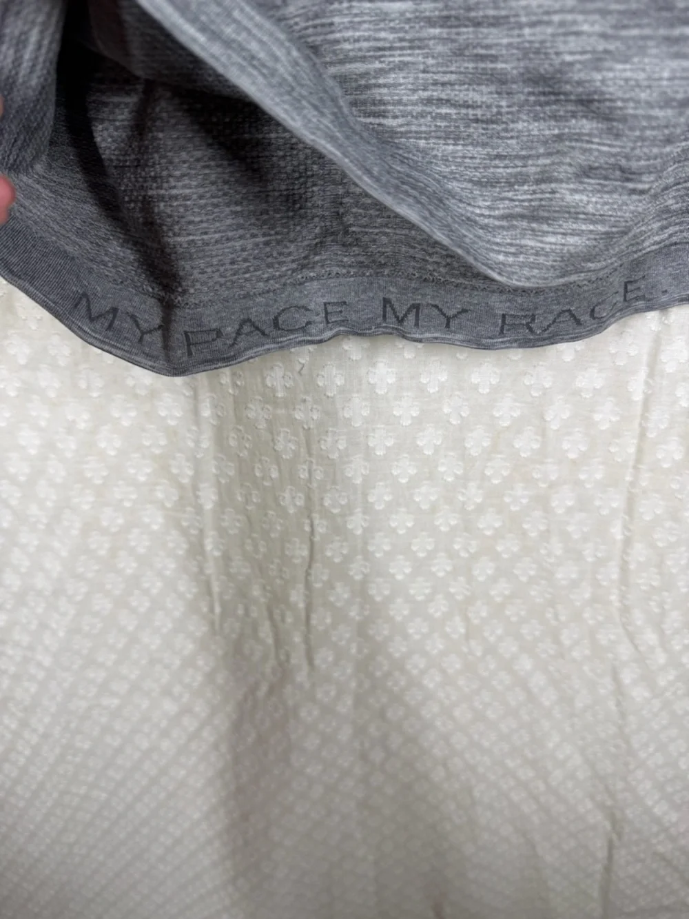 Lululemon Grey Space Dye Racerback Tank‎ Top